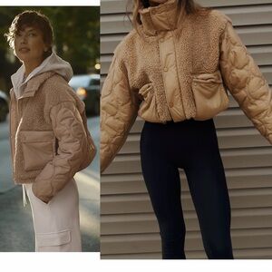 Athleta fleece hybrid jacket size XL NWT $189